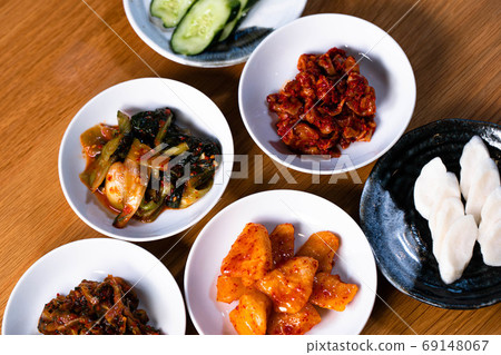 Fermented food vegetables pickles 69148067