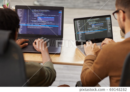 Graphic designers at work Graphic designers at work 69148282