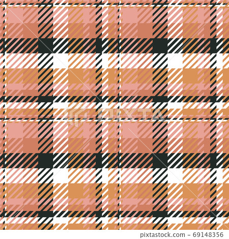 Plaid or tartan vector is background or texture in many color of 69148356