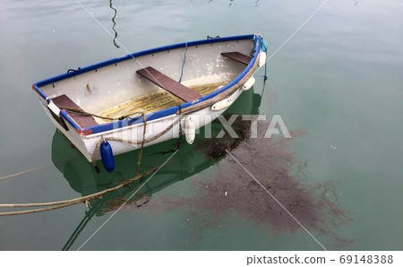 Boats in Lyme Regis Harbour Dorset England at low tide UK Europe Boats in Lyme Regis Harbour Dorset England at low tide UK Europe 69148388