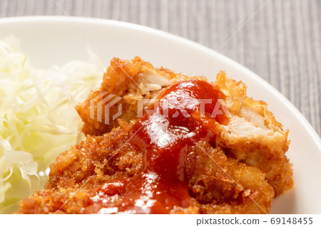 Chicken cutlet up. Chicken cutlet up. 69148455