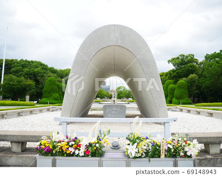 和平紀念公園內的廣島和平城市紀念館 69148943