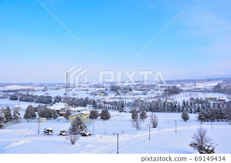 雪景上富良野 69149434