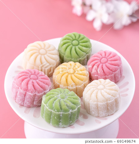 冰皮月餅 月餅 中秋節 Snow skin moon cake mooncake げっぺい 十五夜 69149674