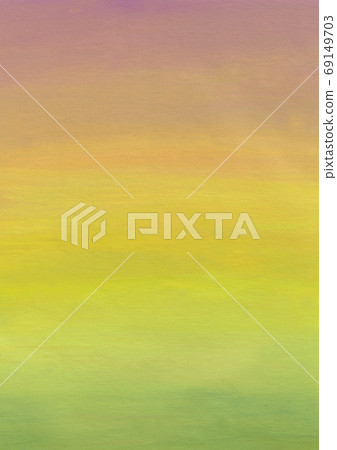 Green Yellow Orange Purple Gradient Pastel Stock Illustration