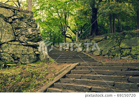 Japan's 100 Famous Castles, Tokushima Castle Japan's 100 Famous Castles, Tokushima Castle 69150720