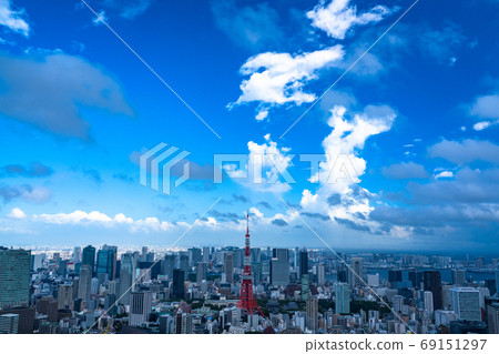 << Tokyo >> Tokyo guerrilla heavy rain, unstable atmosphere 69151297