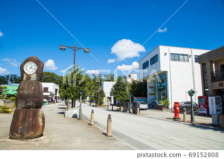 [茨城縣鹿島市]鹿島神社附近的城市景觀 69152808
