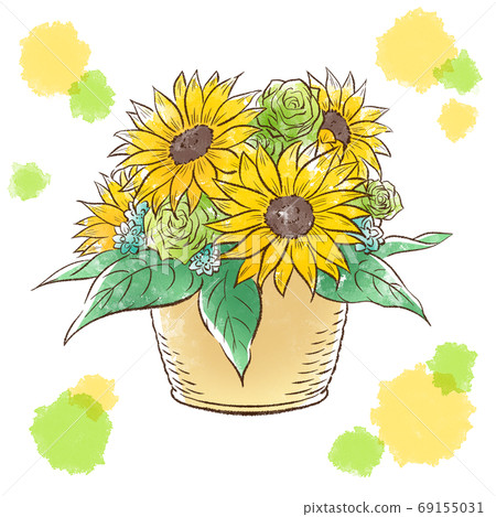 夏季插花 夏季插花 69155031