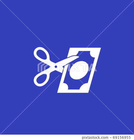 rate cut icon, business vector - Stock Illustration [69156955] - PIXTA