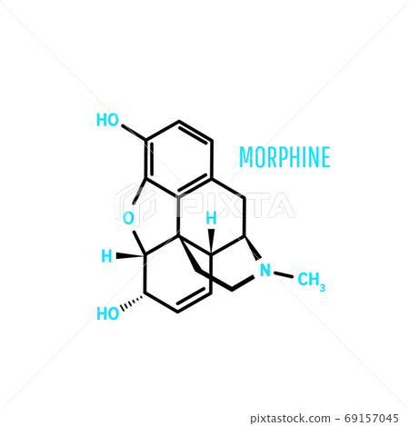 Structural chemical formula and molecule model... - Stock Illustration ...