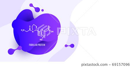 Collagen is a fibrillar protein that forms the 69157096