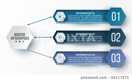 Vector 3D infographic template for presentation. Business data visualization. Abstract elements. Creative concept for infographic. Vector 3D infographic template for presentation. Business data visualization. Abstract elements. Creative concept for infographic. 69157875