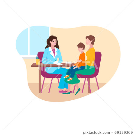 hospital, doctors, vector 69159369