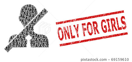 No Gentleman Composition of No Gentleman Items and Textured Only for Girls Seal No Gentleman Composition of No Gentleman Items and Textured Only for Girls Seal 69159610