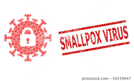 Contagious Lockdown Mosaic of Contagious Lockdown Icons and Textured Smallpox Virus Stamp Contagious Lockdown Mosaic of Contagious Lockdown Icons and Textured Smallpox Virus Stamp 69159647