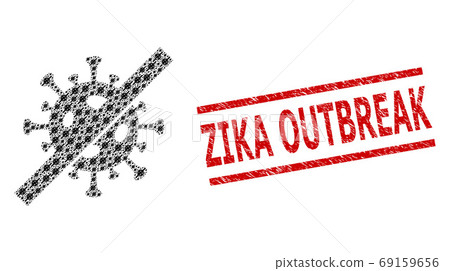 No Flu Virus Composition of No Flu Virus Icons and Grunge Zika Outbreak Stamp No Flu Virus Composition of No Flu Virus Icons and Grunge Zika Outbreak Stamp 69159656