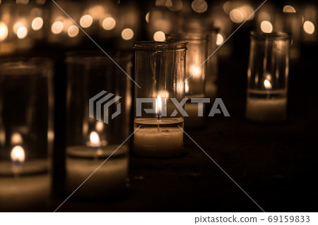The night of the candles celebration at Titaguas 69159833