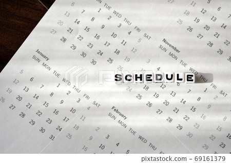 Schedule letters alphabet beads 69161379