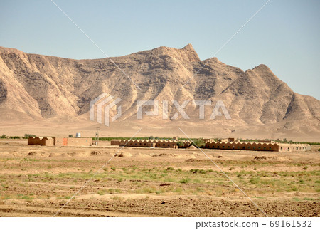Silk Road Iran Rajasby-Horasan Village Settlement Domed House and Qanat 69161532