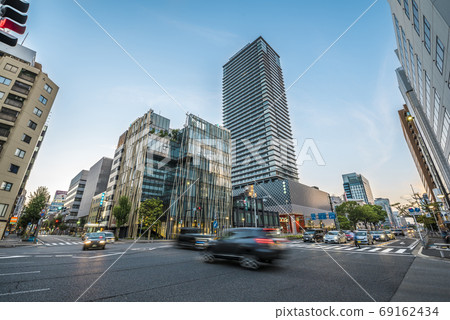 Aichi Prefecture Nagoya Cityscape Fushimi-dori Sanzo intersection 69162434