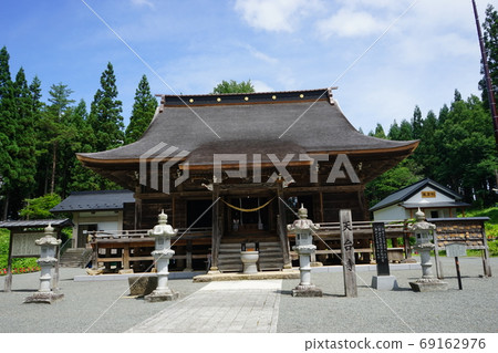 Iwate Old Temple Tendaiji Main Hall 69162976