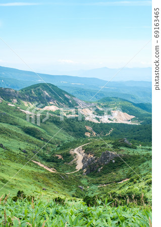 Kenashi Pass的風景(Gafu山的Kogushi硫磺礦山景) Kenashi Pass的風景(Gafu山的Kogushi硫磺礦山景) 69163465