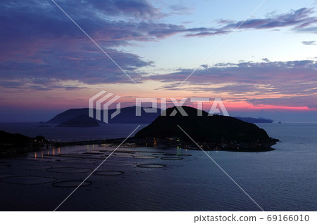 Kashiwajima at sunset 69166010