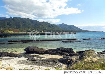 鹿兒島縣屋久島的塚崎潮池 69166163
