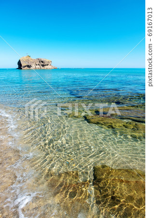 White rabbit coast sea transparency 69167013