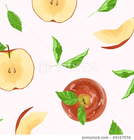 蘋果在各種形狀的插圖 蘋果在各種形狀的插圖 69167056