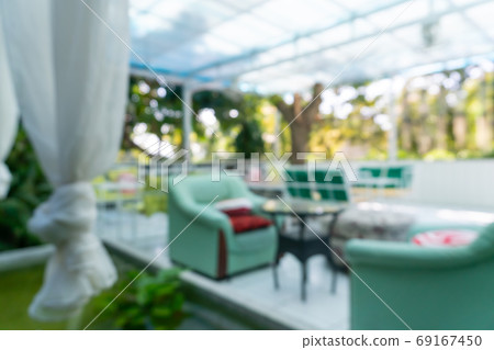 Blur coffee and restutant cafe with customers background. 69167450