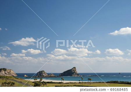 Takezaki coast from the Tanegashima Space Center, the most beautiful launch site in the world 69168485