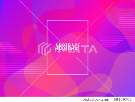 Fluid shapes composition. Colorful geometric background. Fluid shapes composition. Colorful geometric background. 69169703