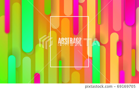 Colorful gradient cover design. Vector futuristic illustration of bright multicolored paper layers. Abstract creative background with fluid color shapes. Dynamic papercut modern banner template Colorful gradient cover design. Vector futuristic illustration of bright multicolored paper layers. Abstract creative background with fluid color shapes. Dynamic papercut modern banner template 69169705