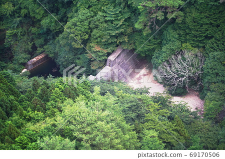 Hyogo Kobe Rokkosan Sabo Dam Disaster Prevention (From Ropeway, Summer) 69170506