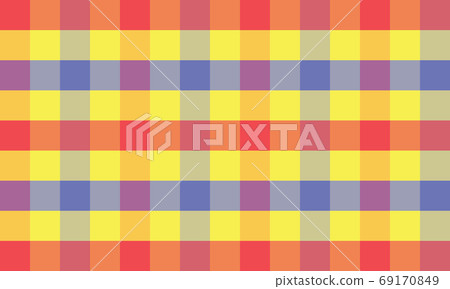 blue, red and yellow Thai loincloth Seamless Tartan Pattern Background.  Trendy Tiles Vector Illustration for Wallpapers. 69170849