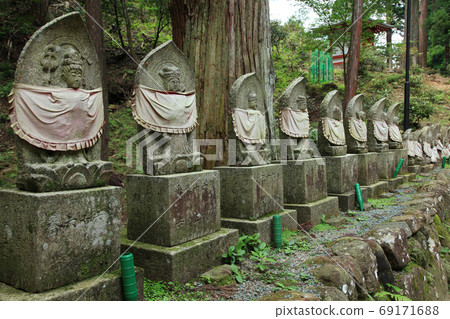 Stone Buddha on the approach to Muroji Temple 69171688