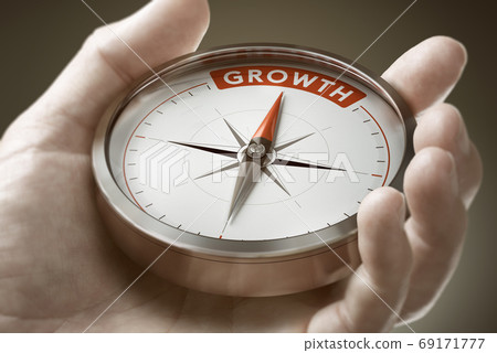 Achieving a Growth Mindset in Business. Economics Concept. Achieving a Growth Mindset in Business. Economics Concept. 69171777