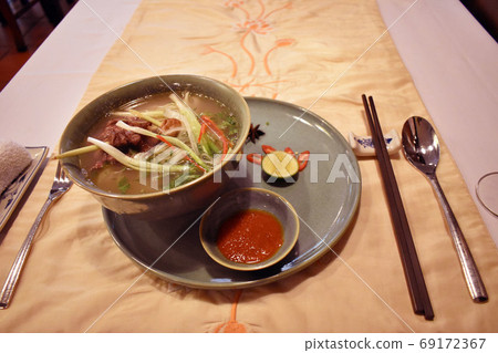 Beef Pho (Vietnamese) Hanoi Vietnam 69172367