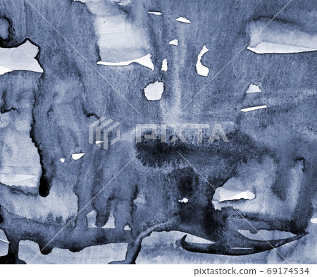 Abstract grey watercolor on paper texture as background Abstract grey watercolor on paper texture as background 69174534