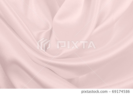 Smooth elegant pink silk or satin texture as wedding background. Smooth elegant pink silk or satin texture as wedding background. 69174586