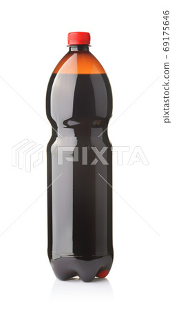 Plastic bottle of dark beer Plastic bottle of dark beer 69175646