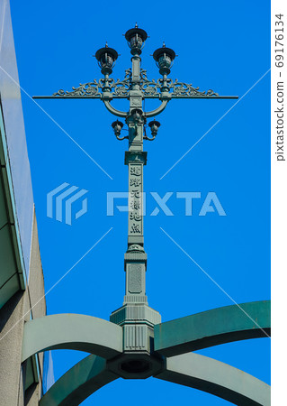 自江戶時代以來一直是道路網絡起點的日本橋 69176134