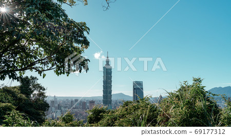 Taipei 101 attractions scenery Xiangshan Taipei 101 タイペイ Taiwan 101 69177312