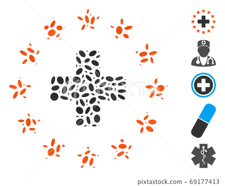 Dotted Mosaic Euro Medicine 69177413