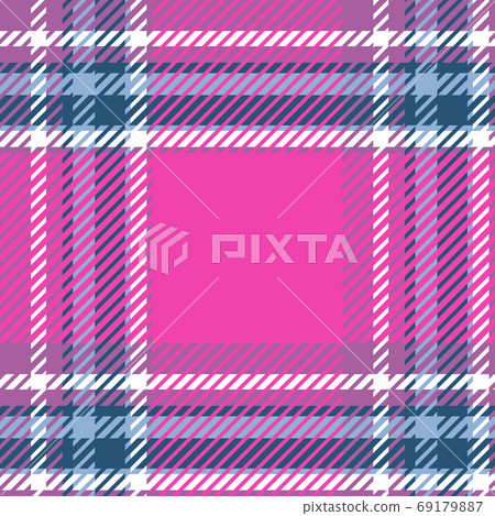 Plaid or tartan vector is background or texture in many color of 69179887