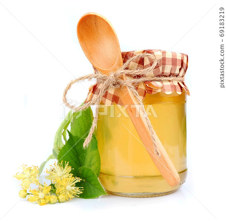 Linden flowers and honey Linden flowers and honey 69183219