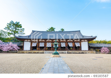 2020年4月，後uji寺大禮堂春（奈良縣生駒區伊karuga鎮） 69183587