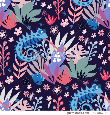 Chameleon pattern 27 69186206